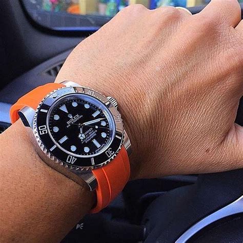 rolex submariner zulu strap|Rolex Submariner rubber strap price.